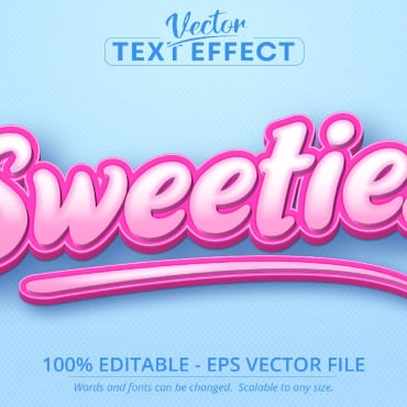 Effect Text Illustrations Templates 219450