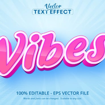 Effect Text Illustrations Templates 219455