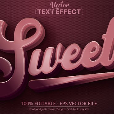 Effect Text Illustrations Templates 219490