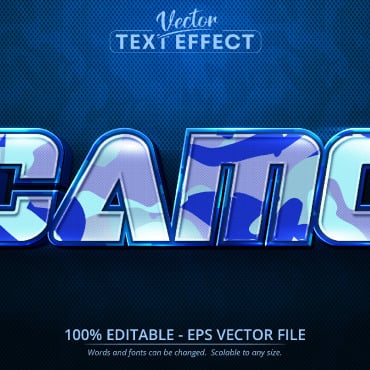 Effect Text Illustrations Templates 219491