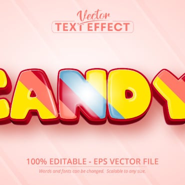 Effect Text Illustrations Templates 219497