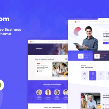 Clean Consulting WordPress Themes 219509