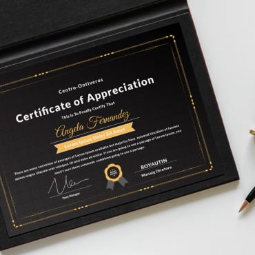 Appreciation Award Certificate Templates 219522