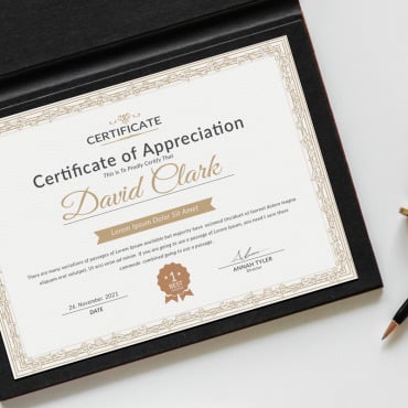 Appreciation Award Certificate Templates 219523