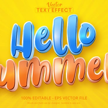 Hello Summer Illustrations Templates 219640