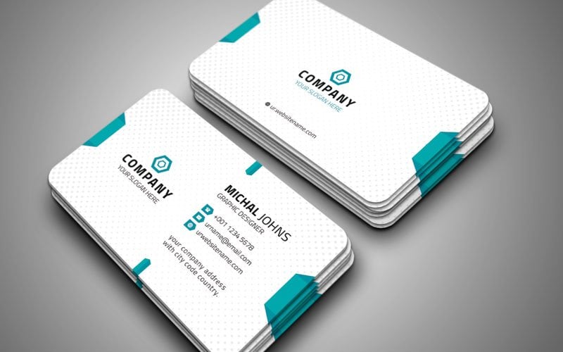 Business Card  Templates - Corporate Identity Template 4