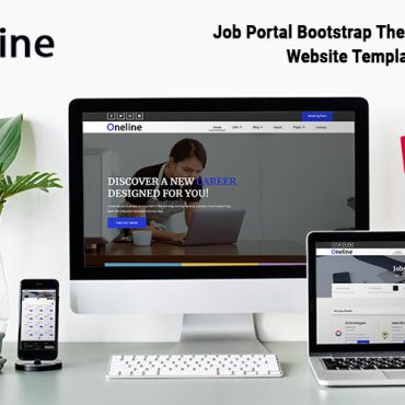 Employer Job Responsive Website Templates 219671