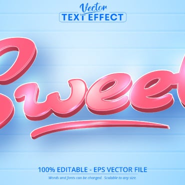 Effect Text Illustrations Templates 219678