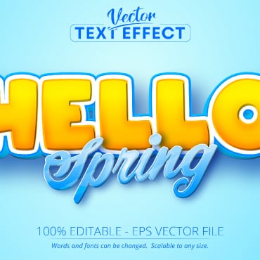 Effect Text Illustrations Templates 219681