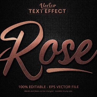 Rose Gold Illustrations Templates 219703