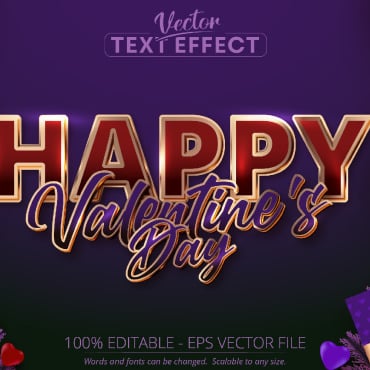 Effect Valentine Illustrations Templates 219734