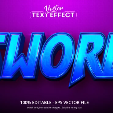 Effect Text Illustrations Templates 219875