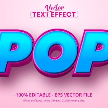 Effect Text Illustrations Templates 219906