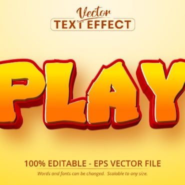 Effect Text Illustrations Templates 219919