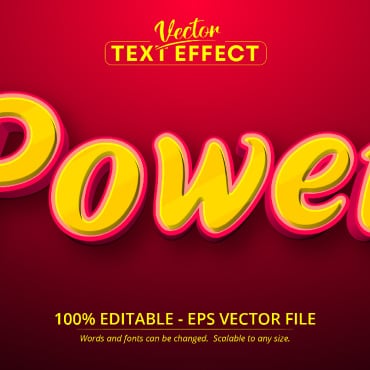 Effect Text Illustrations Templates 219921