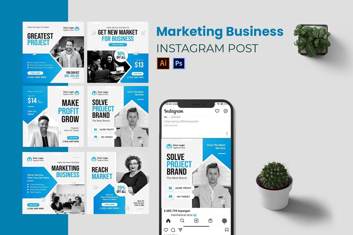 Marketing Business Instagram Post