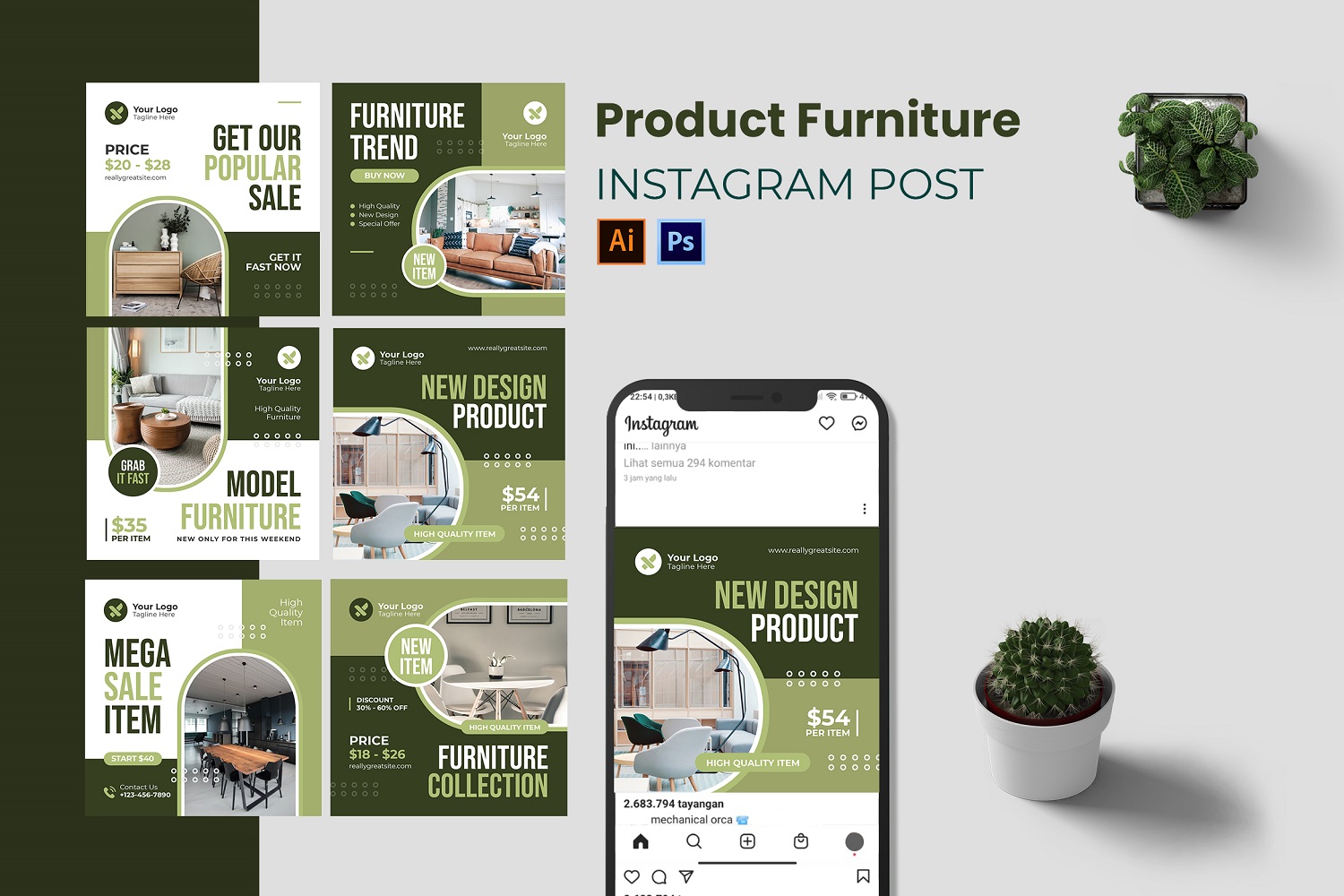 Product Furniture Instagram Post