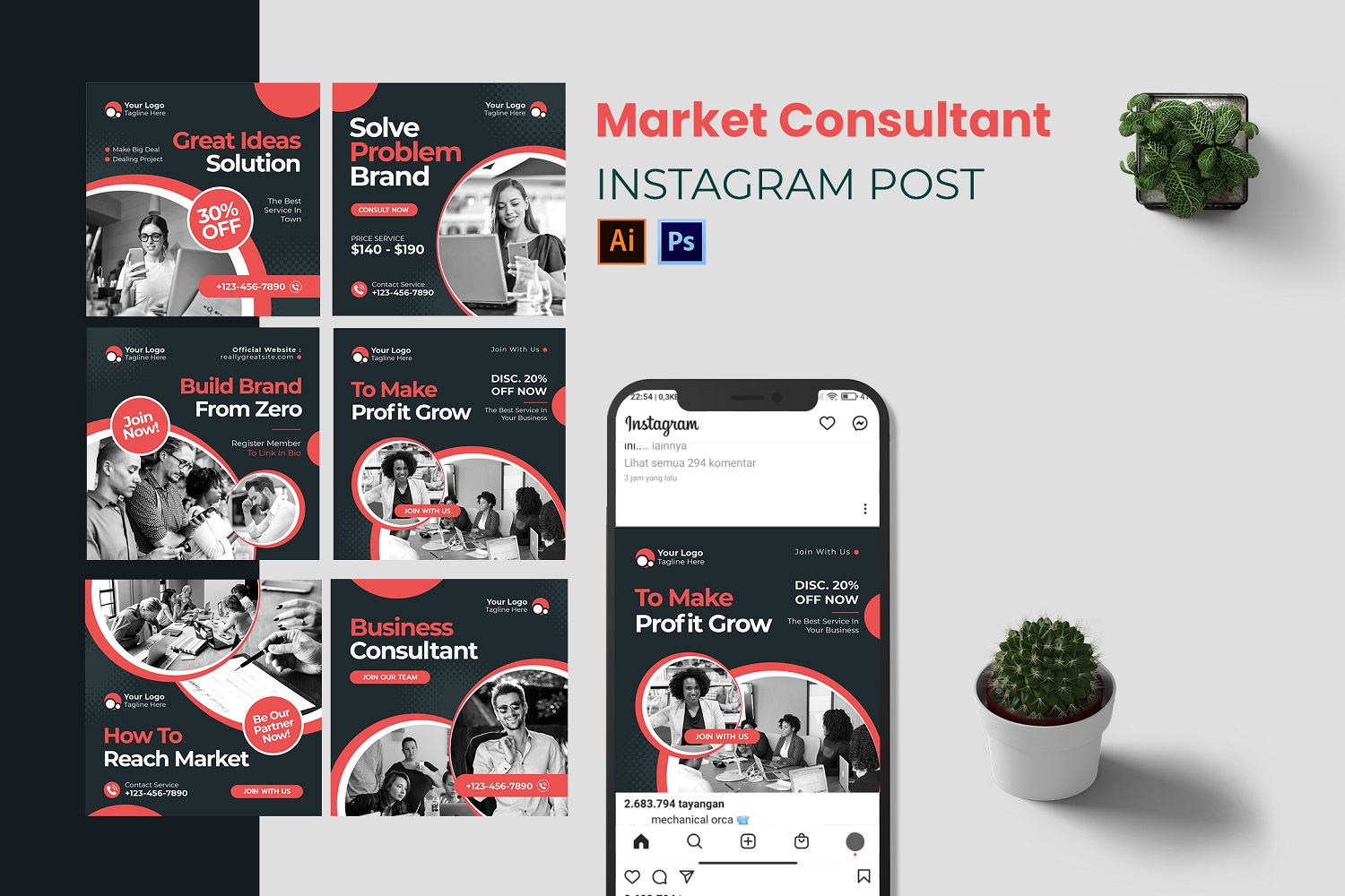 Market Consultant Instagram Post