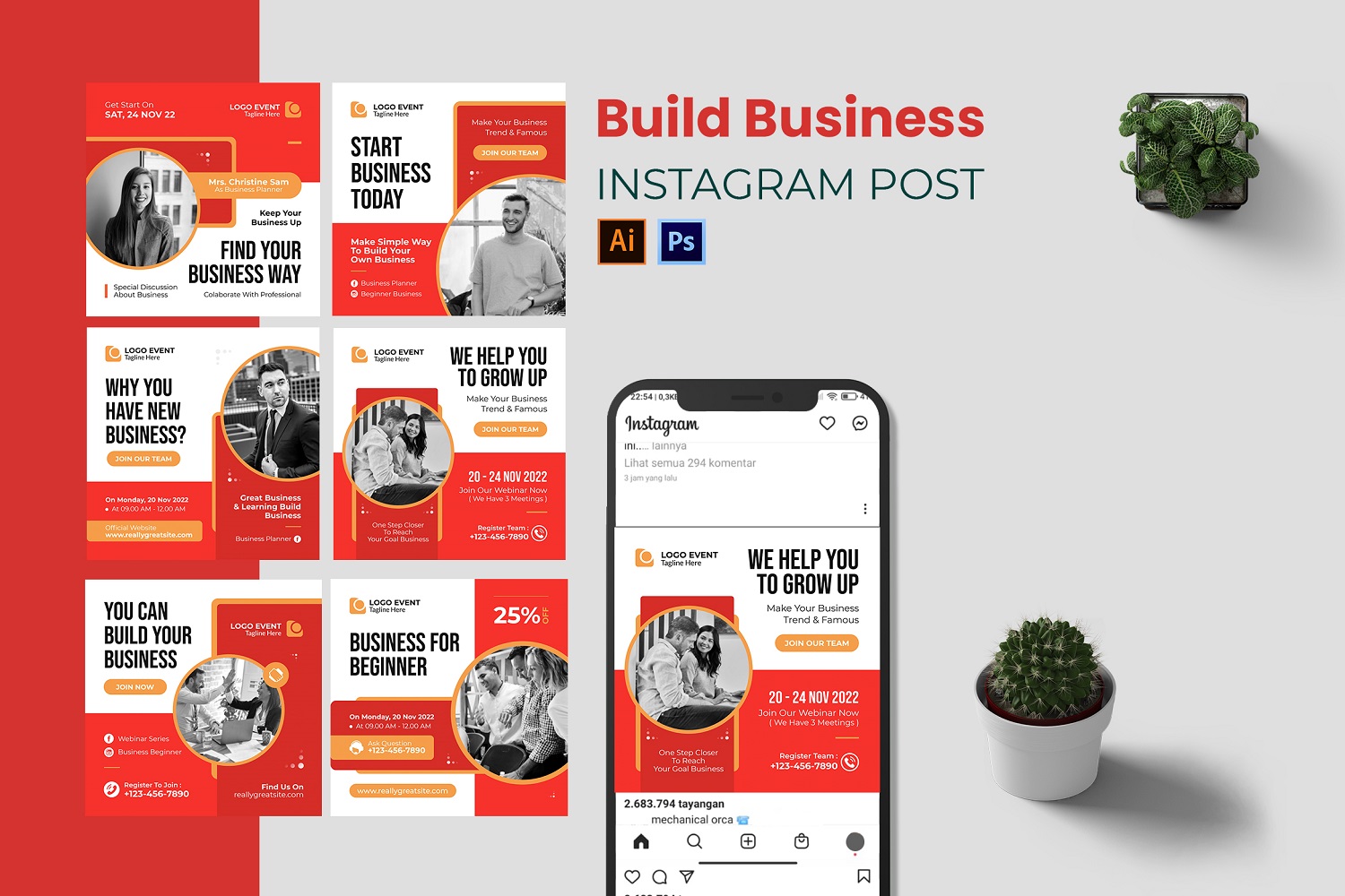 Build Business Instagram Post