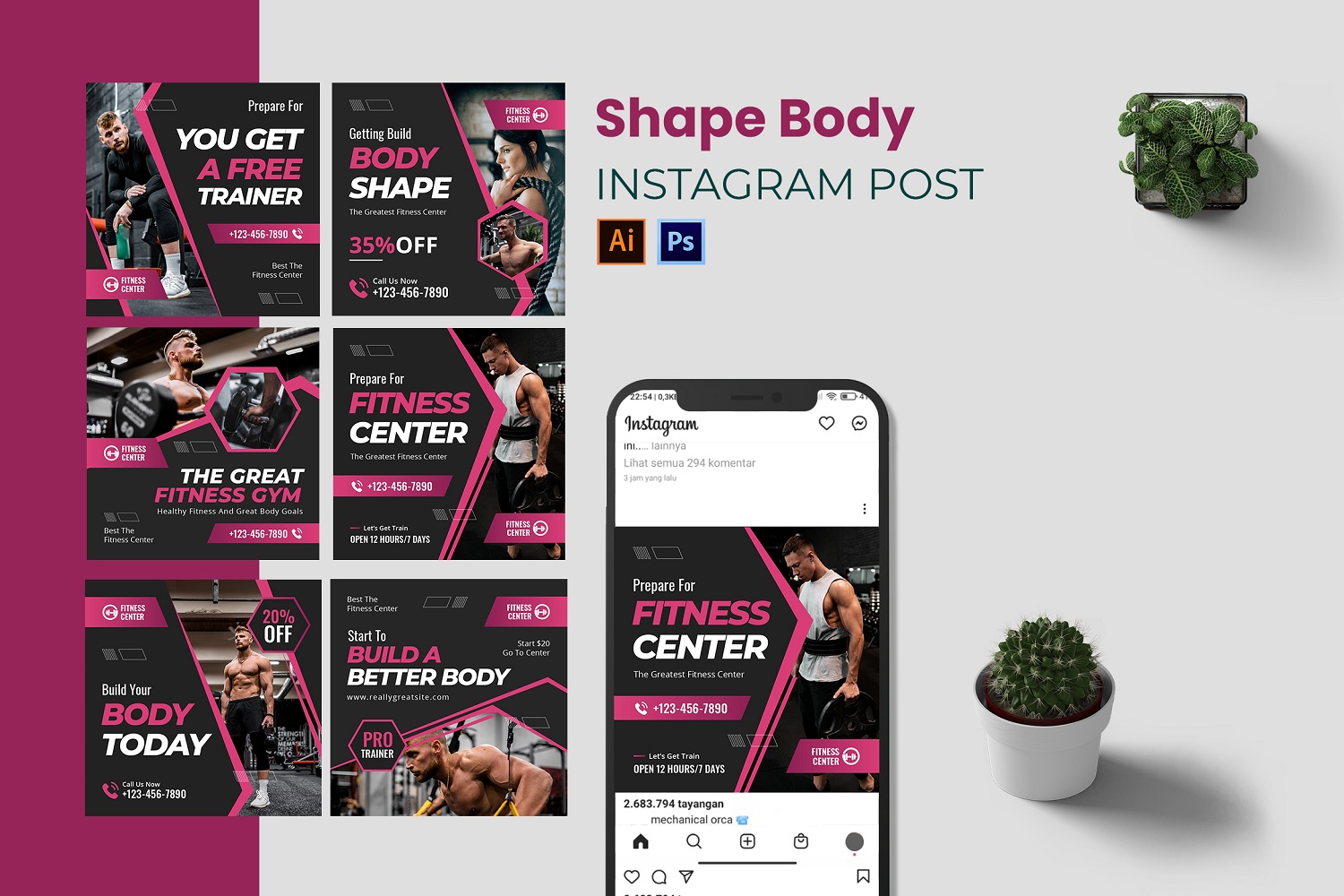 Shape Body Instagram Post