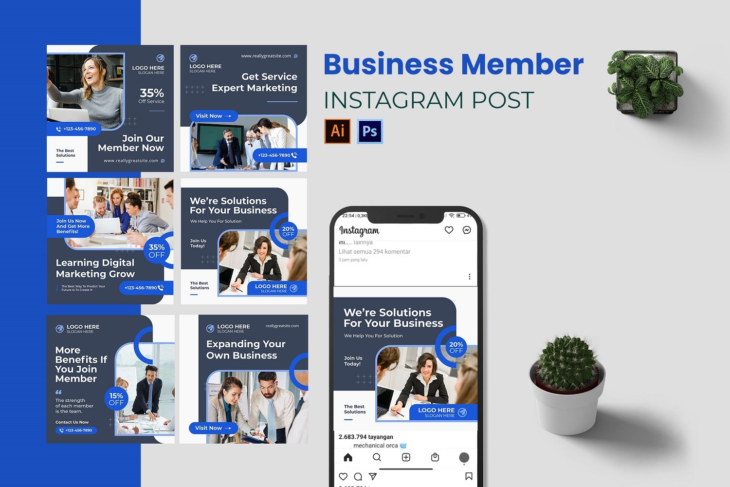 Business Member Instagram Post