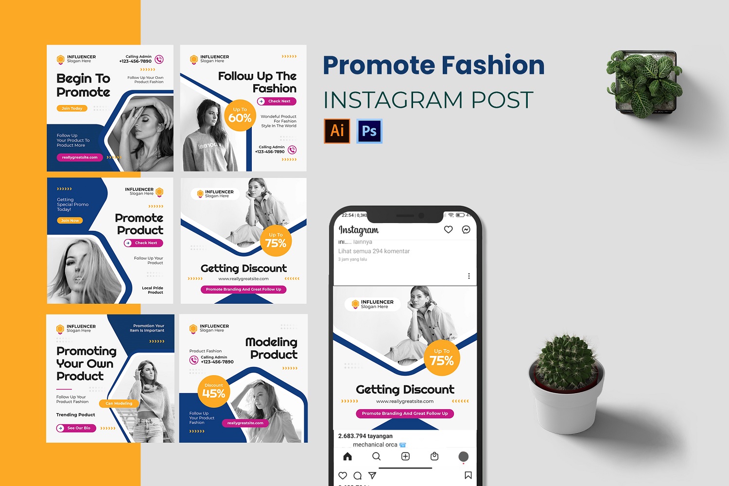 Promote Fashion Instagram Post