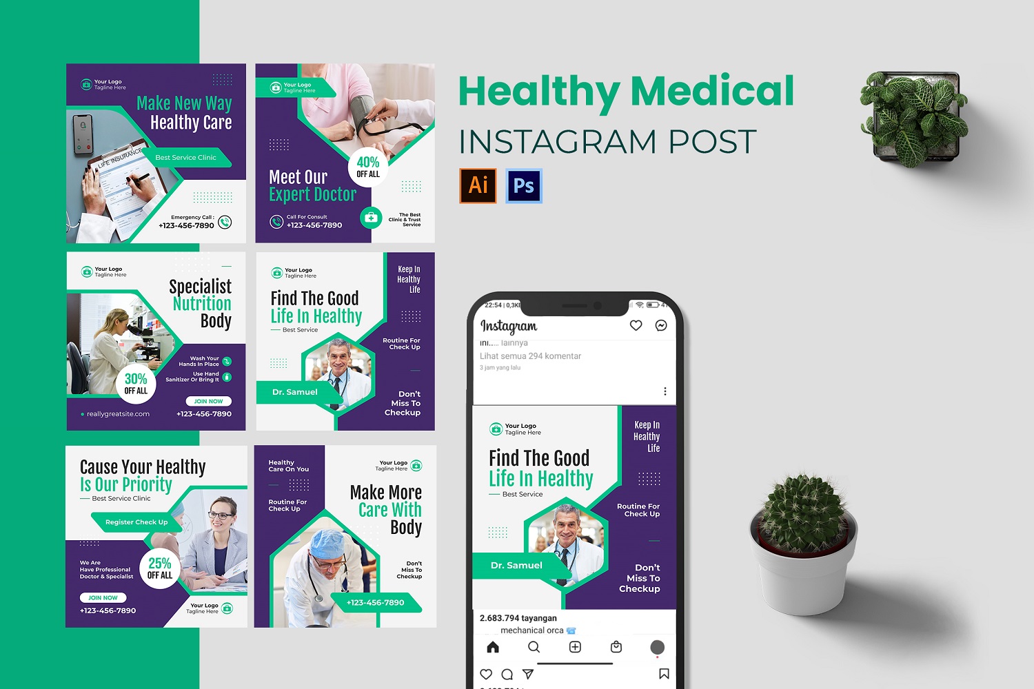 Healthy Medical Instagram Post