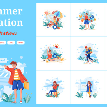 Journey Reservation Illustrations Templates 220107