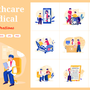 Care Clinic Illustrations Templates 220111