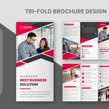 Trifold Brochure Corporate Identity 220235