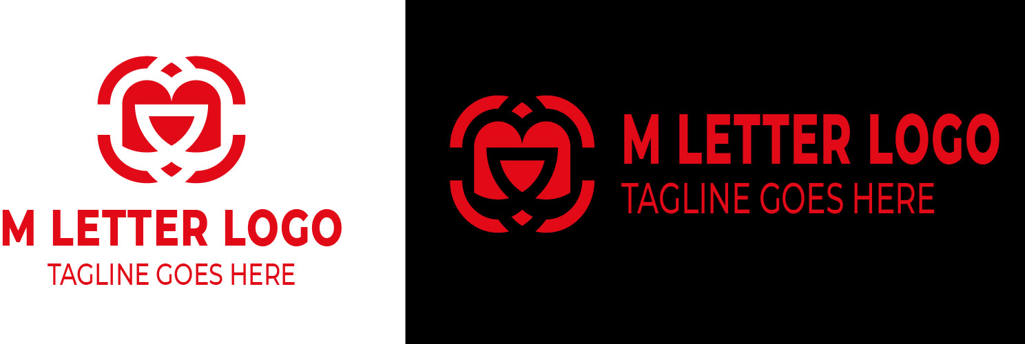 M-Letter Logo Design for a Business