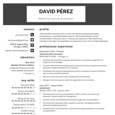 Resume Templatesmodernuniquegood  220277