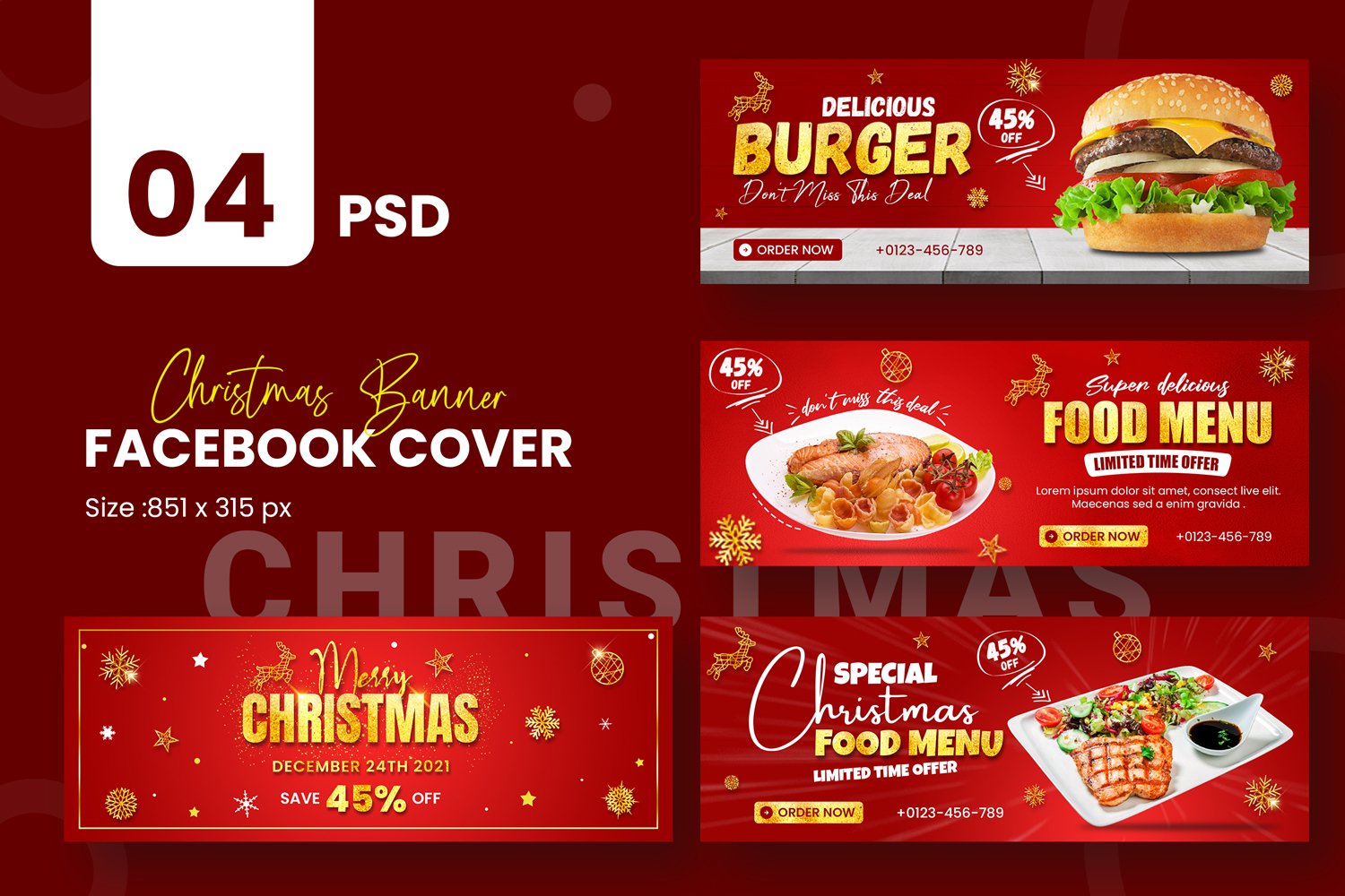 Christmas Facebook Timeline Cover Social Media