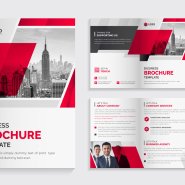 Bifold Brochure Corporate Identity 220467