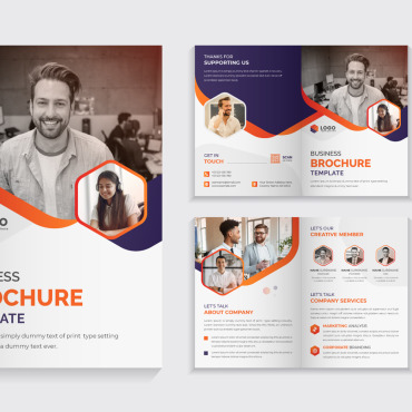 Bifold Brochure Corporate Identity 220478