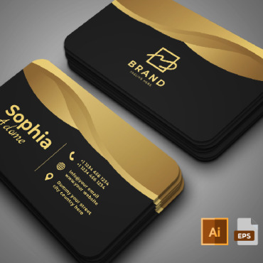 Black Gold Corporate Identity 220487