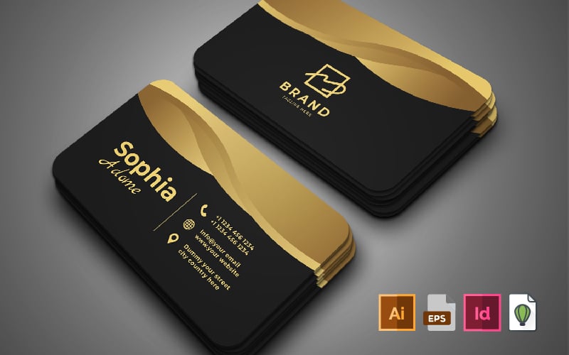 Business Card | Volume: 56 - Corporate Identity Template