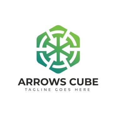 Arrow Block Logo Templates 220496