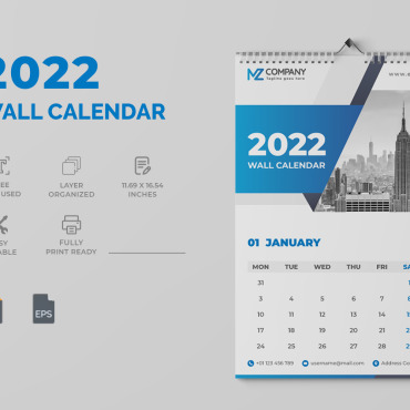 2022 Calendar Corporate Identity 220570