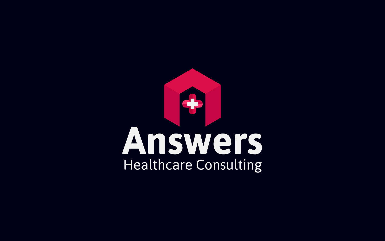 Letter A Healthcare logo design