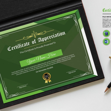 Template Appreciation Certificate Templates 220722