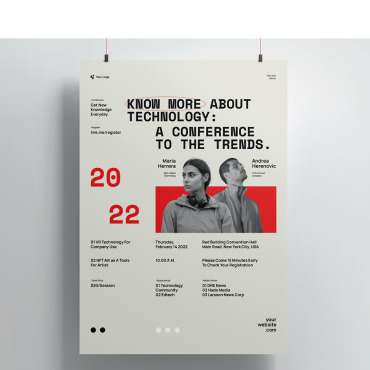 Tech Conference Corporate Identity 220900