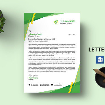 Letterhead Business Corporate Identity 220999