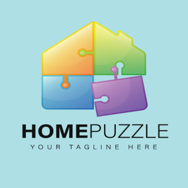 Puzzle Intellect Logo Templates 221119