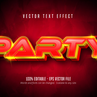 Red Neon Illustrations Templates 221221