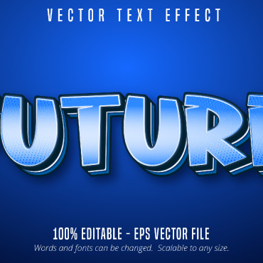 Blue Future Illustrations Templates 221223