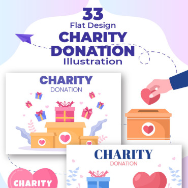 Love Donation Illustrations Templates 221301