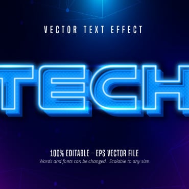 Neon Technology Illustrations Templates 221478