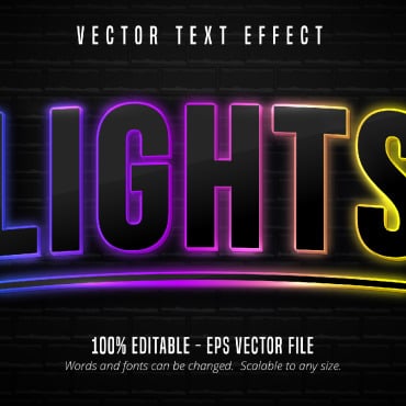 Dark Neon Illustrations Templates 221793