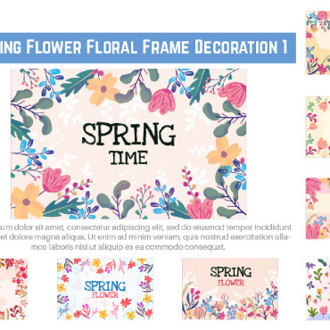 Spring Flower Illustrations Templates 221860